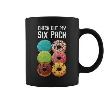 Check Out My Six Pack Donut - Funny Gym Coffee Mug | Mazezy