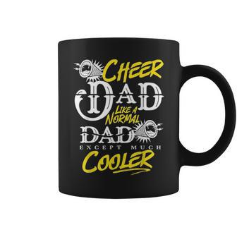 Cheer Dad Gifts Daddy Father Day Sport Cheerleader V2 Coffee Mug - Seseable