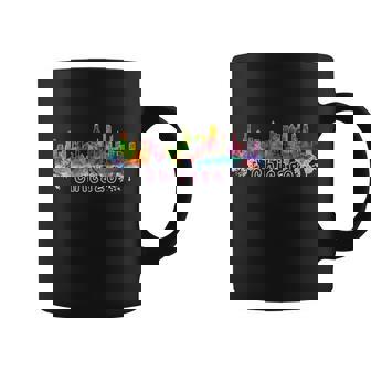 Chicago Skyline Paint Splatter Coffee Mug - Thegiftio