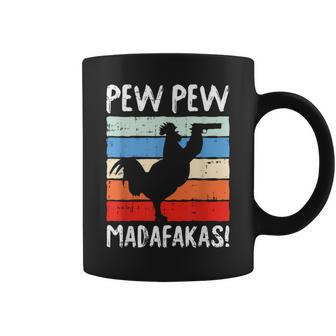Chick Chick Madafakas Chicken Funny Rooster Cock Farmer Gift Coffee Mug | Mazezy