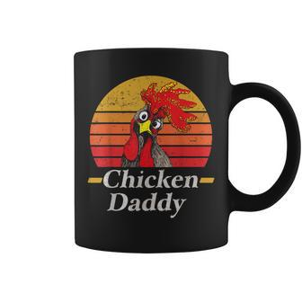 Chicken Daddy Vintage Poultry Farmer Rooster Gift For Mens Coffee Mug | Mazezy