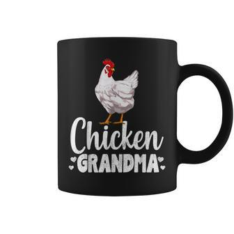 Chicken Grandma Funny Country Farm Animal Gifts Coffee Mug | Mazezy