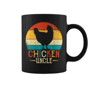Chicken Lover Uncle Gift Chicken Uncle Poultry Farmer Gift For Mens Coffee Mug | Mazezy