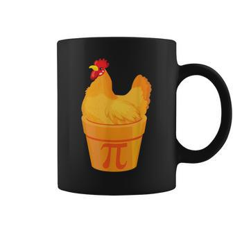 Chicken Pot Pie Pi Day | Mathematician Funny Math Gift Coffee Mug | Mazezy