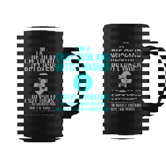 Chief Cook And Bottle Washer I Solve Problem Job Title Shirts Coffee Mug - Thegiftio