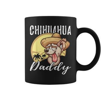 Chihuahua Daddy Dog Dad Father Gift Coffee Mug | Mazezy