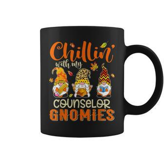 Chillin With My Counselor Gnomies Thanksgiving Boys Girls Coffee Mug - Thegiftio UK