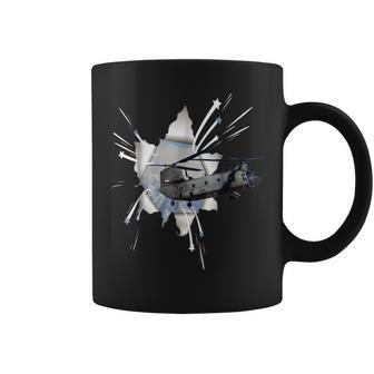 Chinook Helicopter Pilot T Ch 47 Army Helicopter Coffee Mug | Mazezy