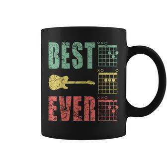 Chord Guitar Best Dad Ever For Men Funny Coffee Mug | Mazezy