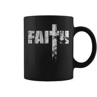 Christian Cross Faith Men Women Jesus Coffee Mug | Mazezy