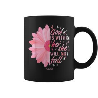Christian Pink Breast Cancer Gifts Women Mom Wife Sister Her Coffee Mug | Mazezy
