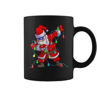 Christmas Dabbing Santa Men Kids Boys Xmas Gifts Tree Lights Coffee Mug - Thegiftio UK
