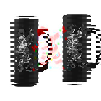 Christmas Dabbing Santa Men Kids Boys Xmas Gifts Tree Lights Coffee Mug - Thegiftio