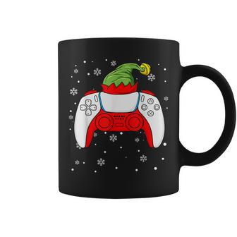 Christmas Elf Gamer Controller Boys Kids Ns Gaming Xmas Coffee Mug - Thegiftio UK