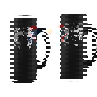Christmas Narwhal Beluga Whale Gift Feeling Stabby Coffee Mug | Mazezy