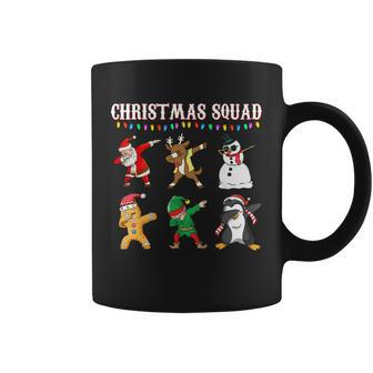 Christmas Squad Dabbing Characters Coffee Mug - Monsterry AU