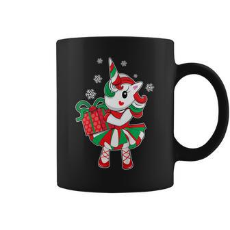 Christmas Unicorn Fun Girls Kids Snowflake Holiday Xmas Gift Coffee Mug | Mazezy