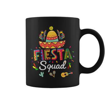 Cinco De Mayo Fiesta Squad Mexican Party Cinco De Mayo Gift For Womens Coffee Mug - Thegiftio UK