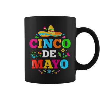 Cinco De Mayo For Mexican Fiesta Costume With Sombrero Coffee Mug | Mazezy