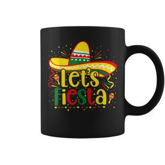 Cinco De Mayo Lets Fiesta Mexican Fiesta Cinco De Mayo Coffee Mug | Mazezy
