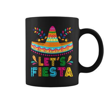 Cinco De Mayo Lets Fiesta Mexican Party Cinco De Mayo Party Coffee Mug - Thegiftio UK
