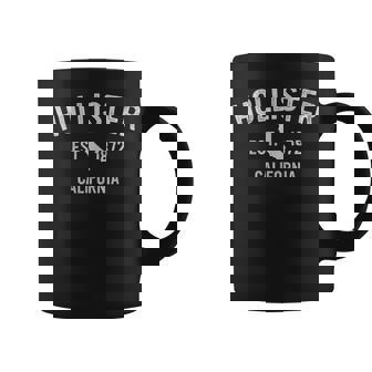 City Of Hollister California Ca Vintage State Athletic Style Coffee Mug | Mazezy