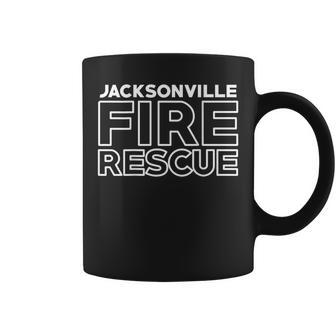 City Of Jacksonville Fire Rescue Florida Firefighter Coffee Mug - Seseable