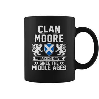 Clan Moore Scottish Family Scotland Mothers Day Fathers Coffee Mug - Thegiftio UK