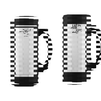 Class Of 2022 - Sign My On Back Coffee Mug | Mazezy