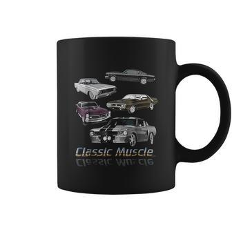 Classic American Muscle Cars Vintage Gift Coffee Mug - Thegiftio UK