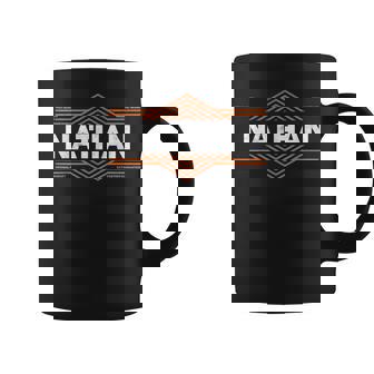 Clothing With Your Name For People Called Nathan Coffee Mug - Seseable