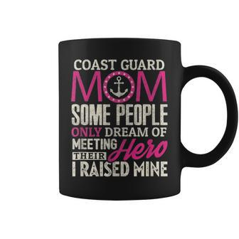 Coast Guard Mom Coast Guard Mom Some People Dream Coffee Mug - Seseable