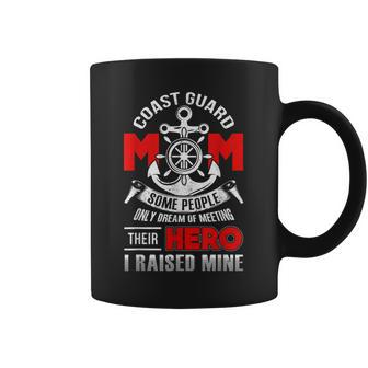 Coast Guard Mom Coast Guard Mom Some People Dream Gift Coffee Mug - Seseable