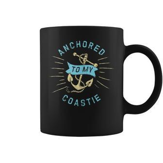 Coastie Wife Us Coast Guard Uscg - Anchored To Coffee Mug - Seseable