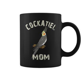 Cockatiel Mom Gift Cockatiel Parrot Bird Owner Gifts V2 Coffee Mug - Seseable