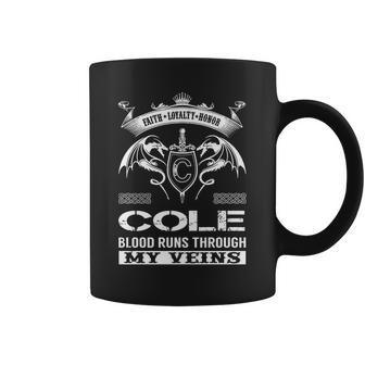 Cole Last Name Surname Tshirt Coffee Mug - Thegiftio UK