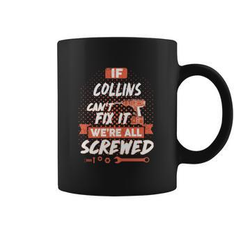 Collins Name Collins Family Name Crest Coffee Mug - Seseable