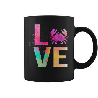 Colorful Crab Mom Gifts Crab Coffee Mug - Seseable