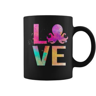 Colorful Octopus Mom Gifts Octopus Coffee Mug - Seseable