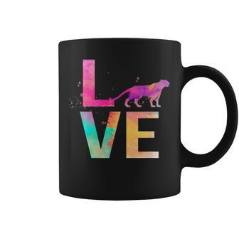 Colorful Panther Mom Gifts Panther Coffee Mug - Seseable