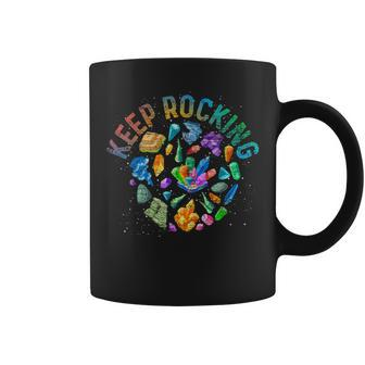 Colorful Rock Collector Earth Scientist Gift Funny Geology Coffee Mug | Mazezy