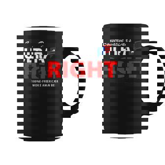Conservative Dads Ultra Right 100 Work Free American Beer Coffee Mug | Mazezy
