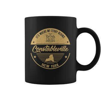 Constableville New York Its Where My Story Begins Coffee Mug - Seseable
