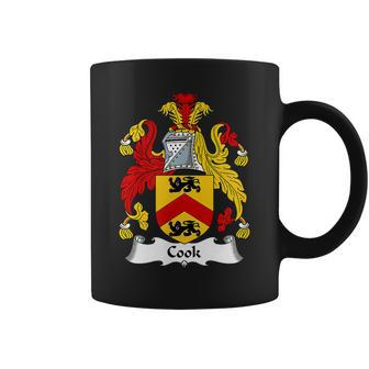 Cook Coat Of Arms Family Crest Coffee Mug - Seseable