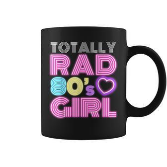 Cool 80S Girl For Women Girls Kids Throwback Eighties Lovers Coffee Mug - Seseable