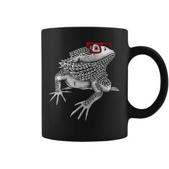 Cool Bearded Dragon For Men Women Reptile Lover Lizard Nerdy Coffee Mug | Mazezy