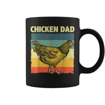 Cool Chicken Dad For Men Father Hen Chicken Farmer Whisperer Coffee Mug | Mazezy