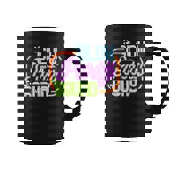Cool Glow Party Squad Birthday Tshirt Coffee Mug | Mazezy
