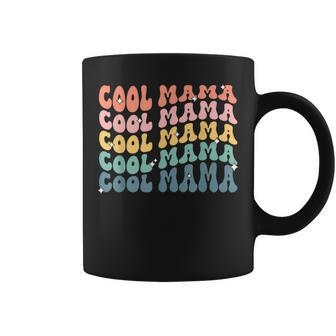 Cool Mama Retro Mothers Day New Mom Pregnancy Announcement Coffee Mug | Mazezy