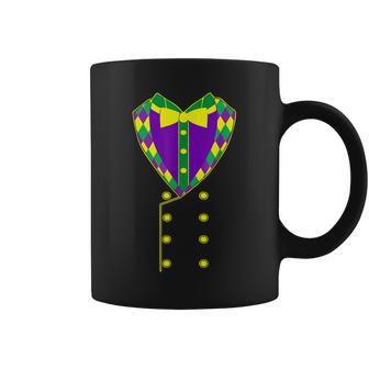 Cool Mardi Gras Tuxedo Suit New Orleans Festival Parade Coffee Mug - Seseable